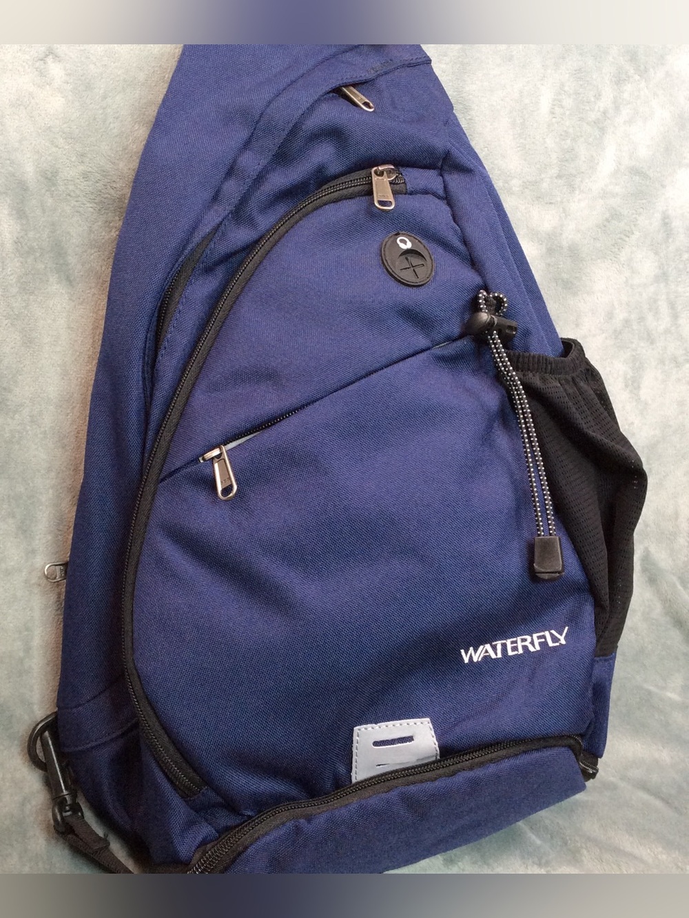 Waterfly Navy Men's Crossbody Sling Bag